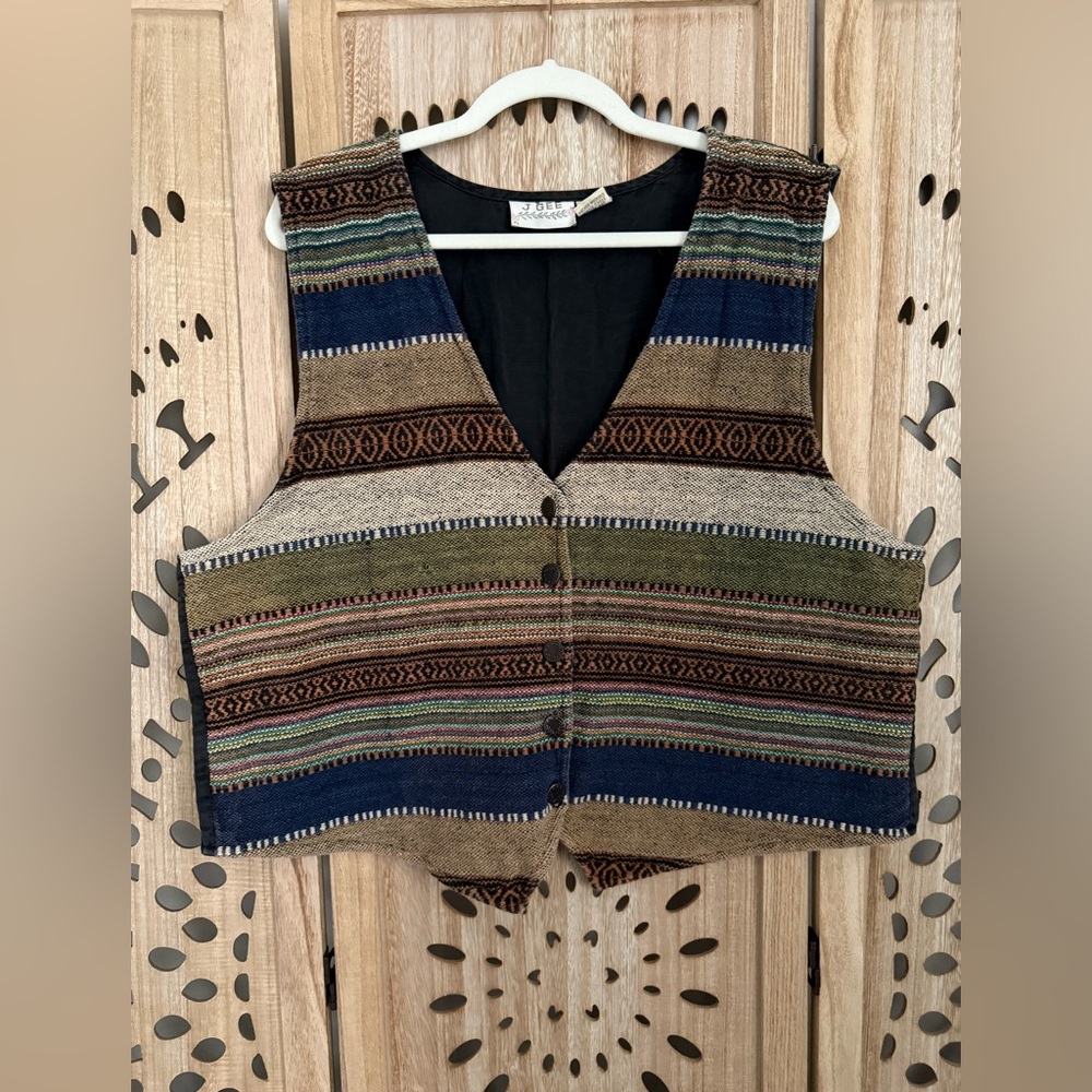 Vintage J Gee Cotton Vest